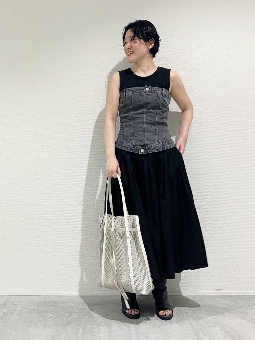 Cさんの「HIROKO HAYASHI｜PANIER（パニエ）トートバッグM」を使ったコーディネート
