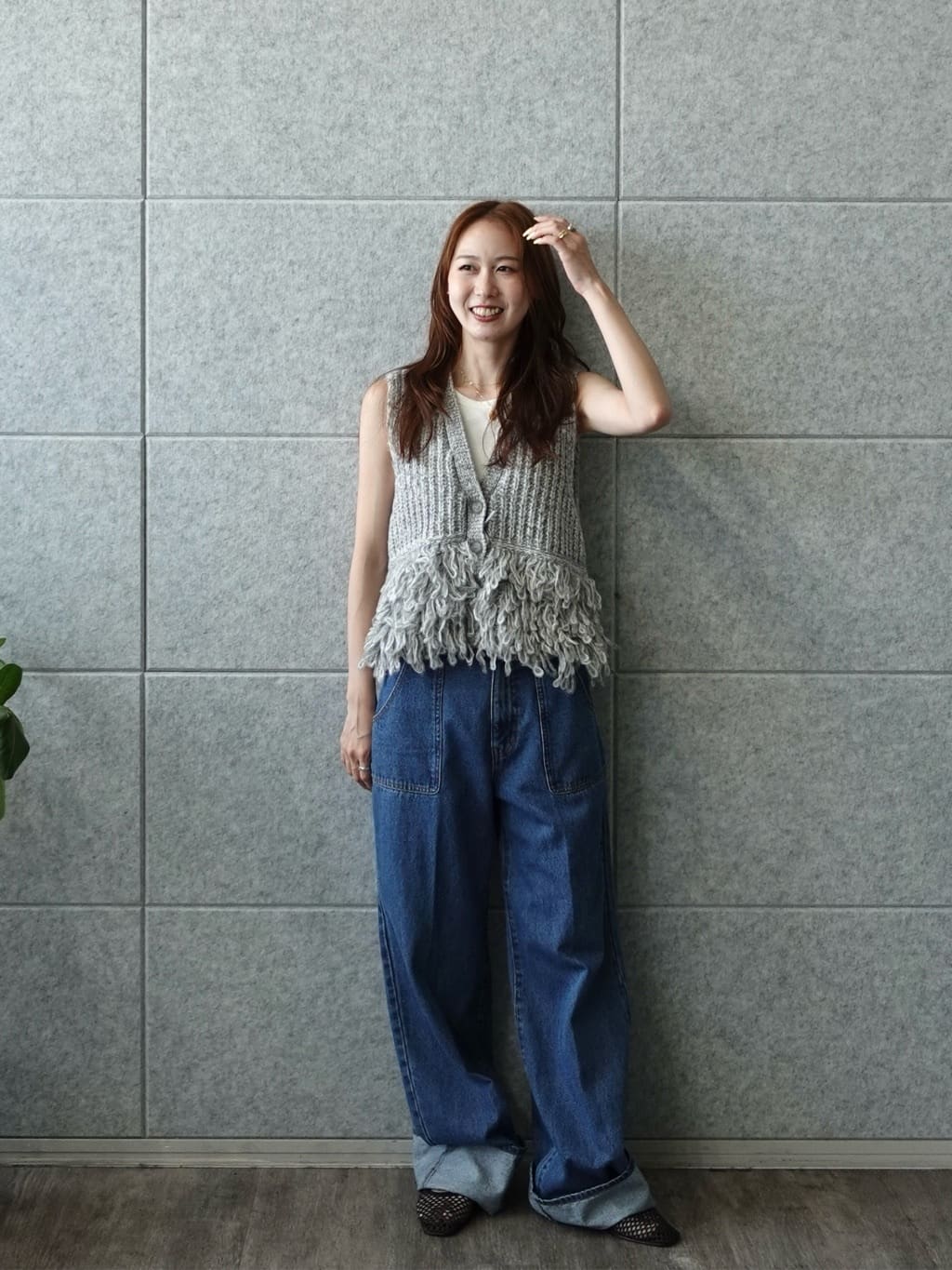 mitsukiさんの「INDIVI｜ロールアップデニム」を使ったコーディネート