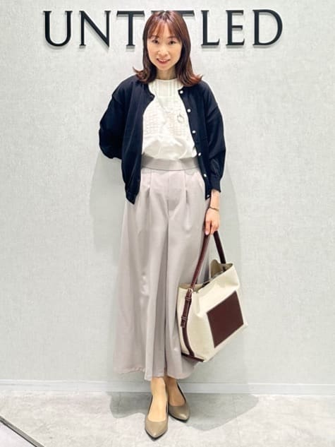 Miwaさんの「UNTITLED｜リーベルラメベア天竺プルオーバファブリック」を使ったコーディネート