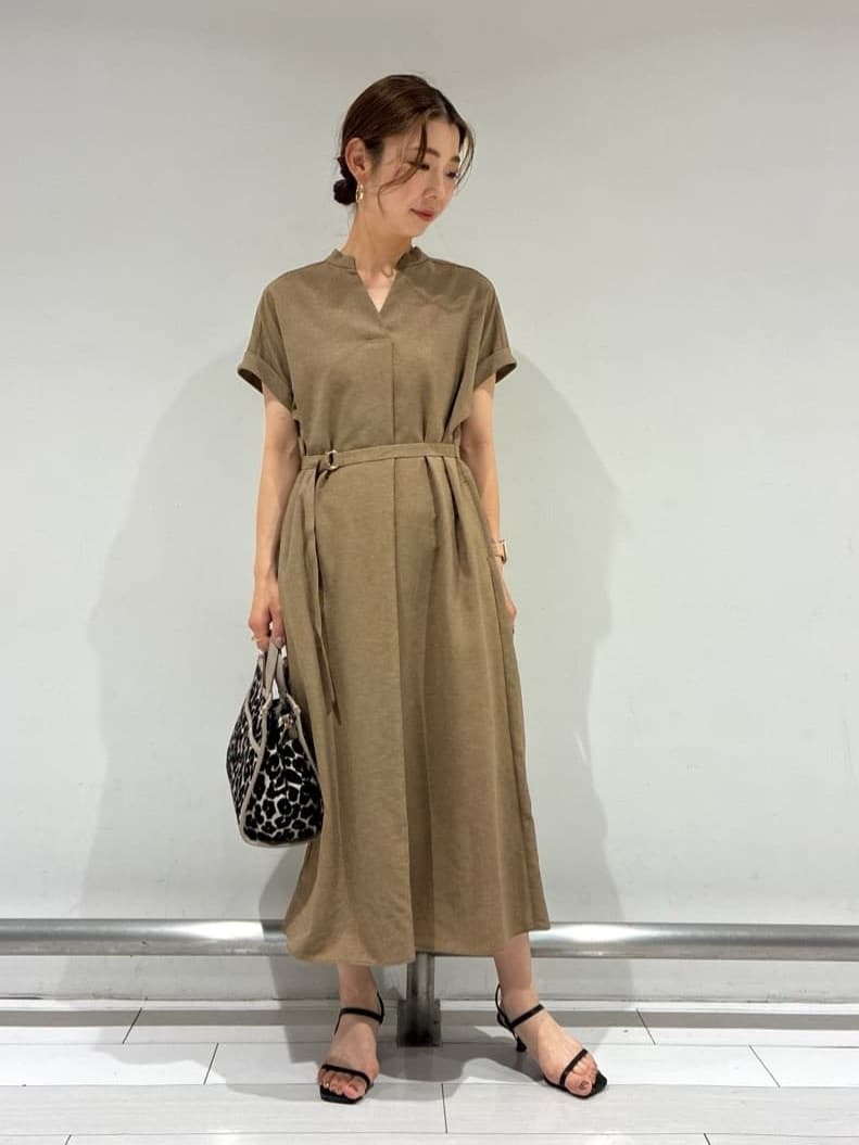 Rinさんの「UNTITLED｜【UV/はっ水】リラククールワンピース」を使ったコーディネート