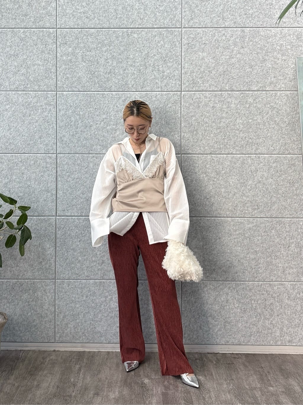 kotakiさんの「INDIVI｜キャミセットカットソー」を使ったコーディネート