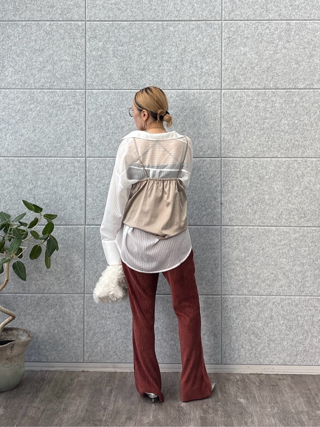 kotakiさんの「INDIVI｜キャミセットカットソー」を使ったコーディネート