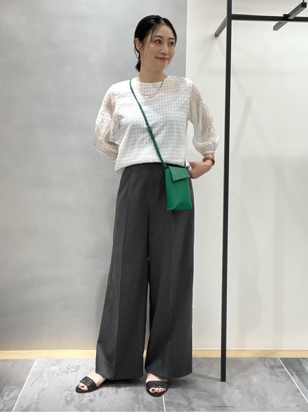 shihoさんの「INDIVI｜レイヤードチェーンネックレス」を使ったコーディネート
