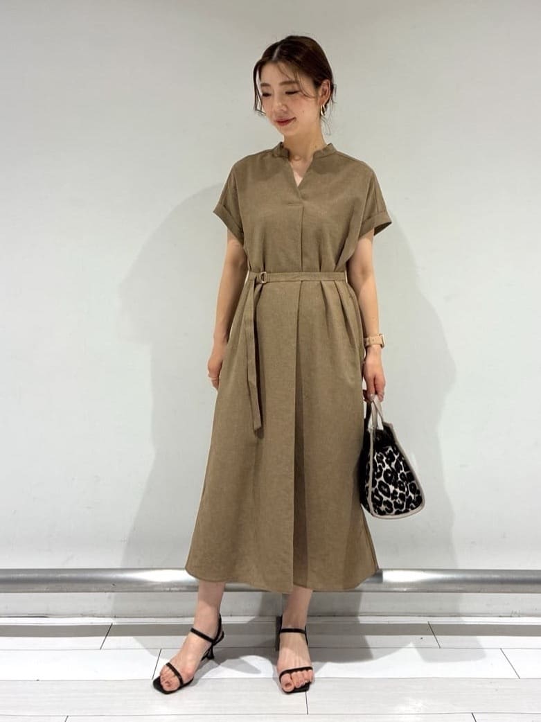 Rinさんの「UNTITLED｜【UV/はっ水】リラククールワンピース」を使ったコーディネート