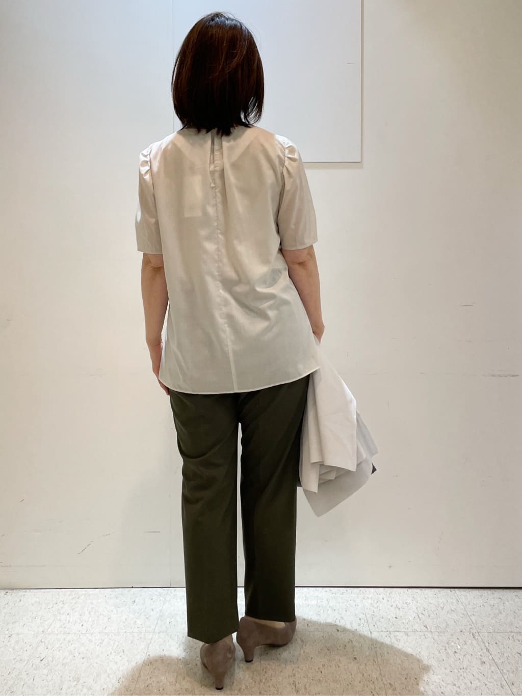 めいさんの「Reflect｜【私のパンツ／手洗い可】ベーシックテーパードパンツ」を使ったコーディネート
