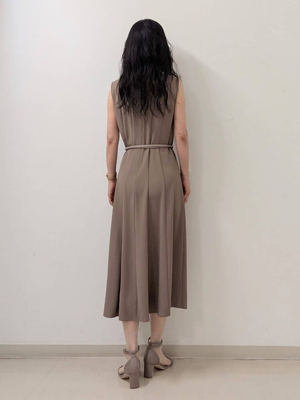 miiさんの「INDIVI｜【軽く羽織れる！】ダブルジャケット」を使ったコーディネート