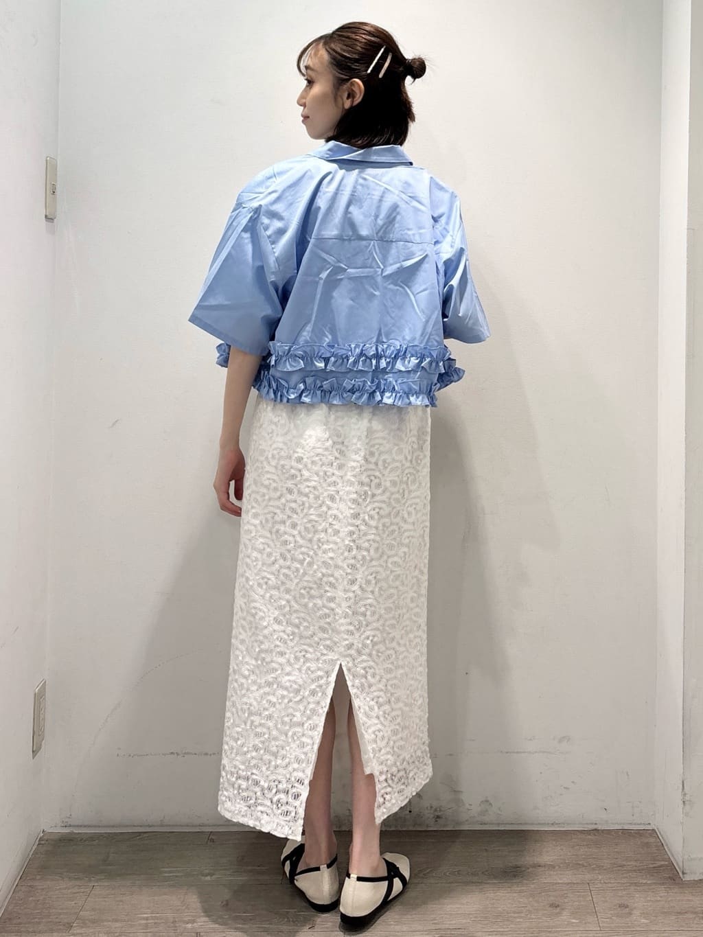 ぶまりんさんの「OPAQUE.CLIP｜【Pontre Studio／ポンレストゥディオ】別注グラフィックTシャツ」を使ったコーディネート