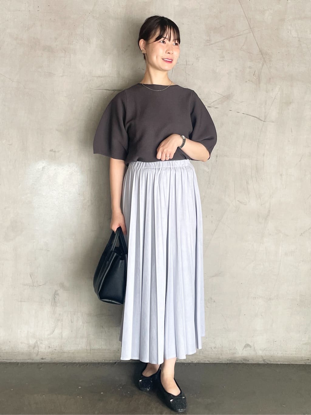 tomokoさんの「OPAQUE.CLIP｜《美人百花掲載》名品フラットバレエシューズ」を使ったコーディネート