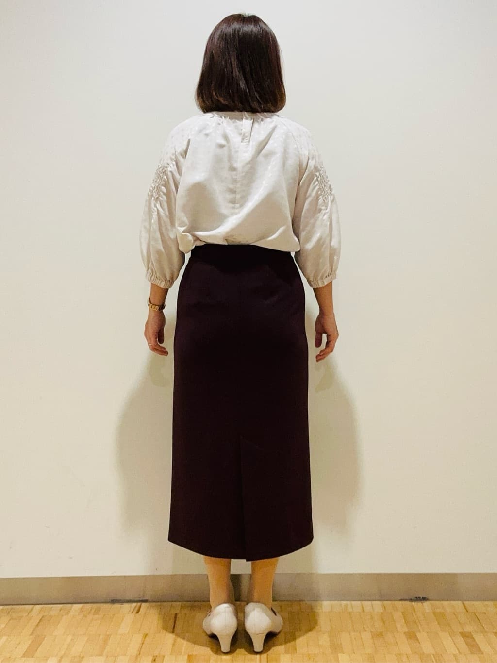 haseさんの「Reflect｜【一枚で着映える◎】レオパード風ジャカードブラウス」を使ったコーディネート