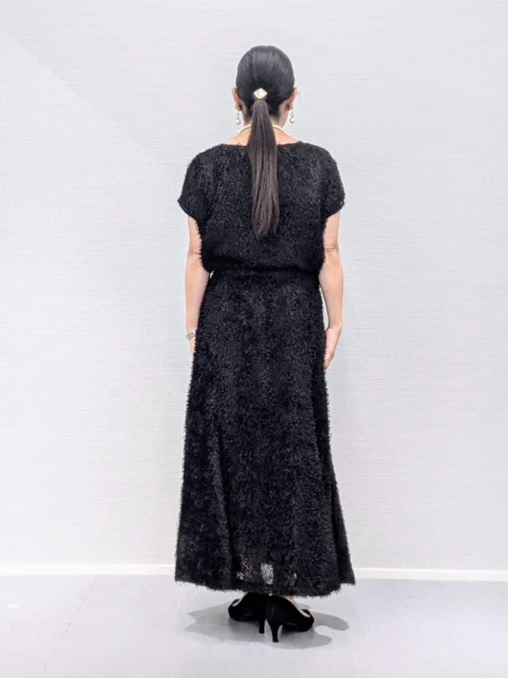 makkyさんの「UNTITLED｜【セットアップ可/洗える】フェザーフレンチスリーブブラウス」を使ったコーディネート