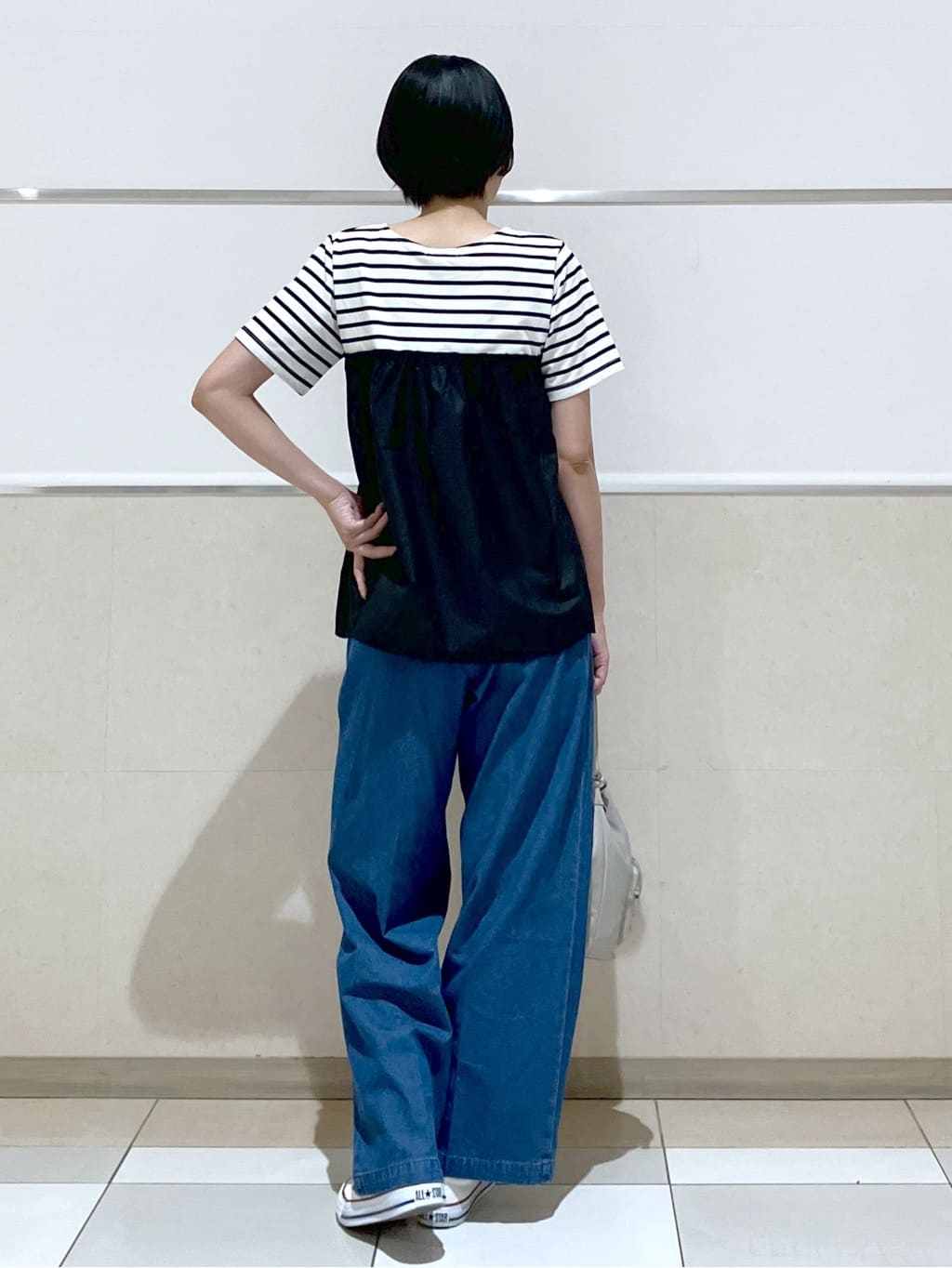 eriko さんの「Dessin｜【洗える】メッシュシアージャケット」を使ったコーディネート