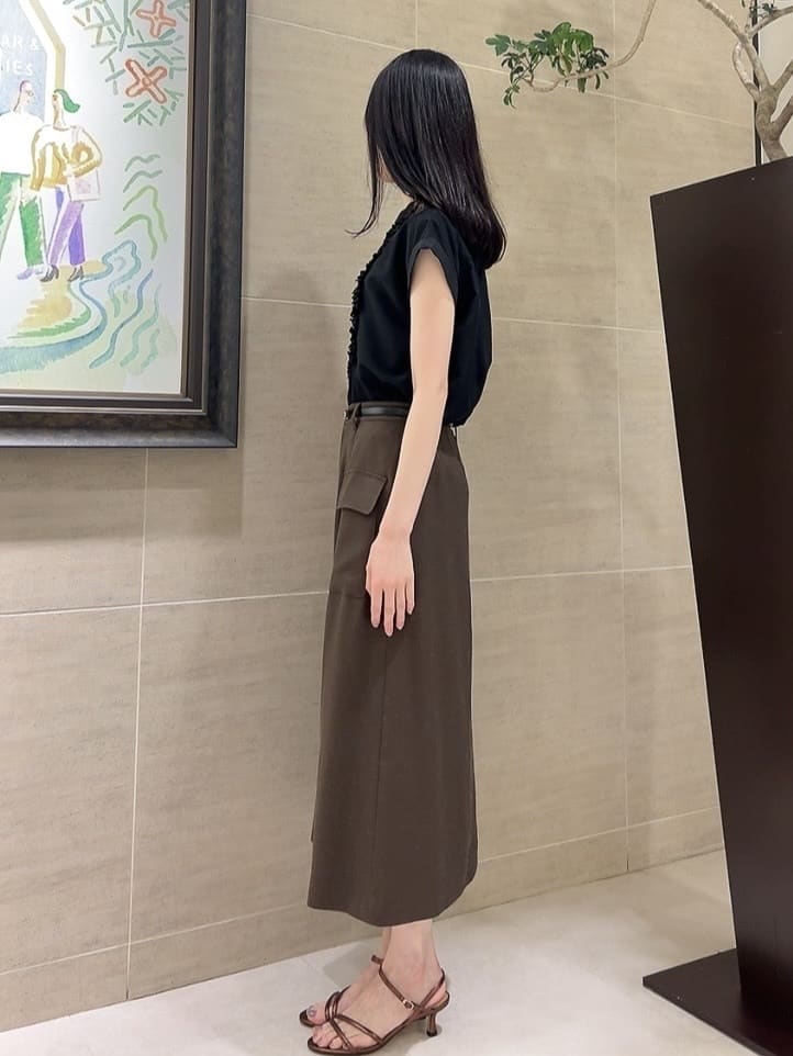 sechiさんの「UNTITLED｜【追加5/本革/日本製】フリーフックベルト」を使ったコーディネート