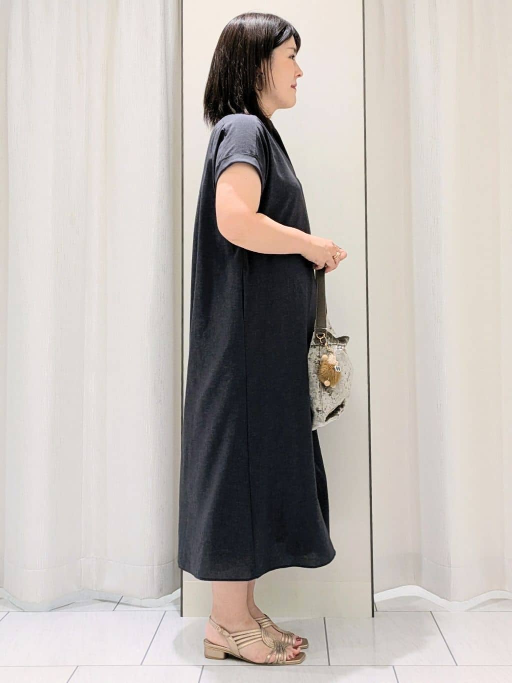 Onumaさんの「UNTITLED｜【UV/はっ水】リラククールワンピース」を使ったコーディネート