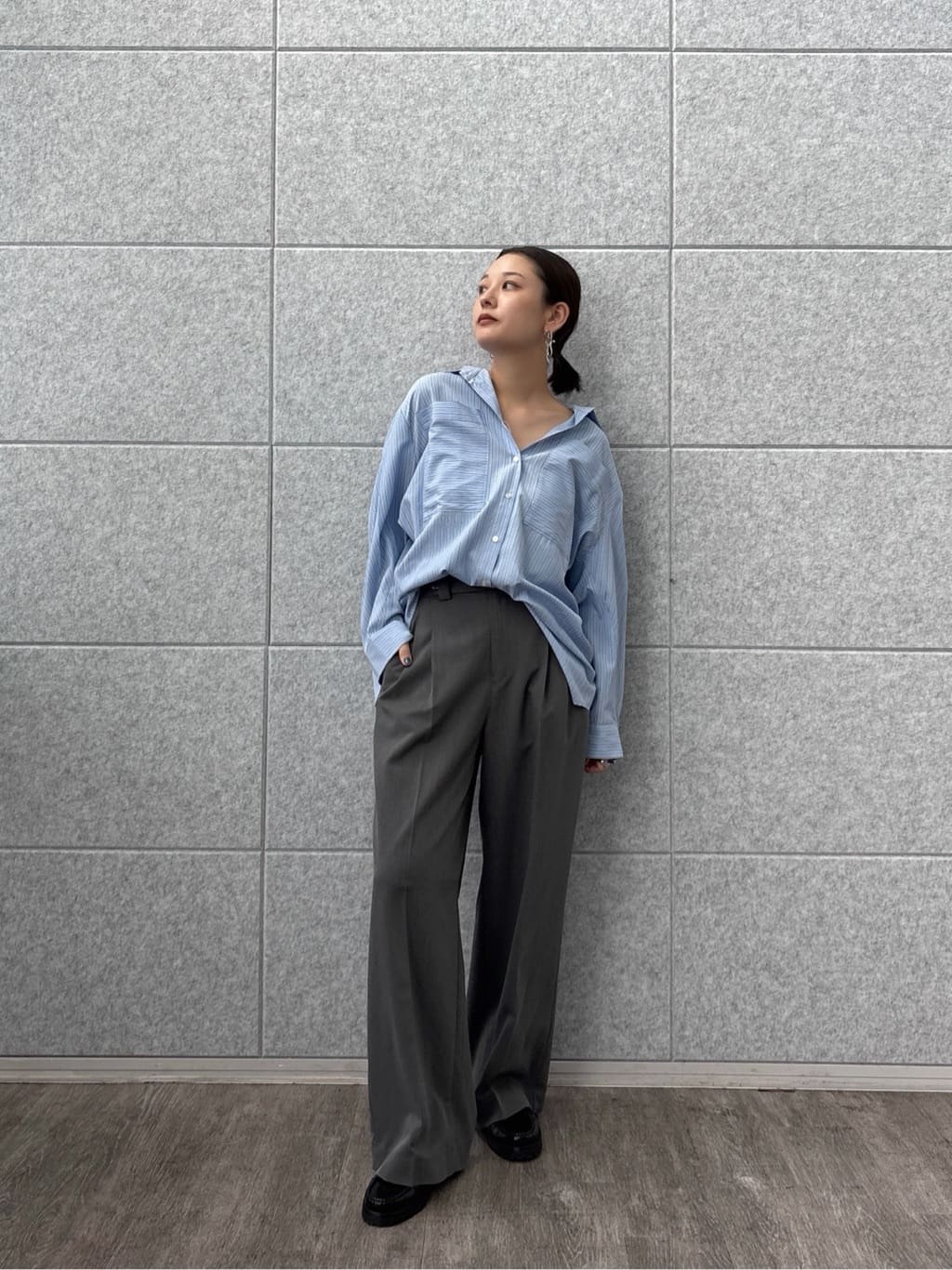 ayanoさんの「INDIVI｜Timeless｜モードスラックス」を使ったコーディネート