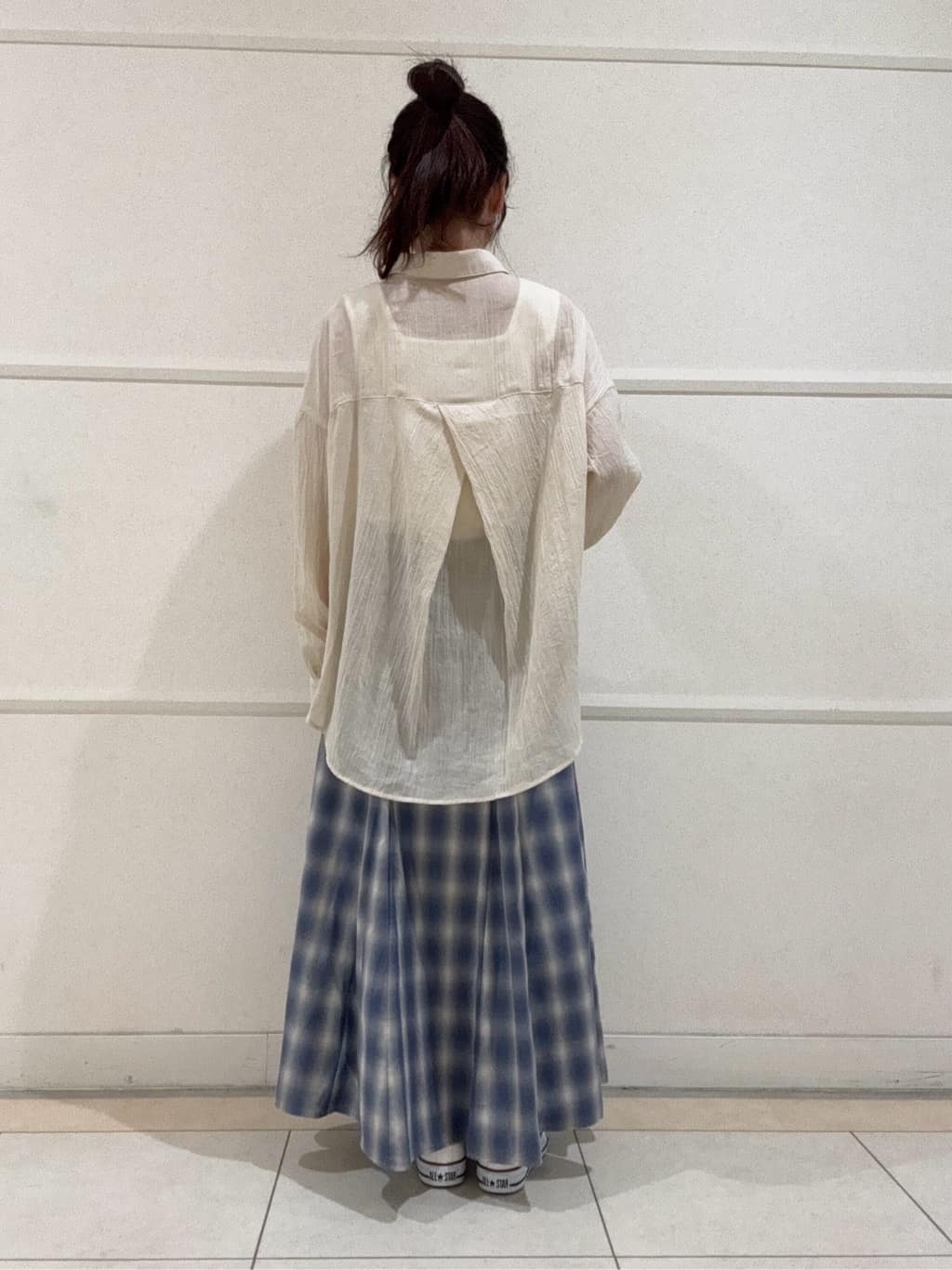 haruさんの「Dessin｜【2WAY・洗える】リブタンクトップ」を使ったコーディネート