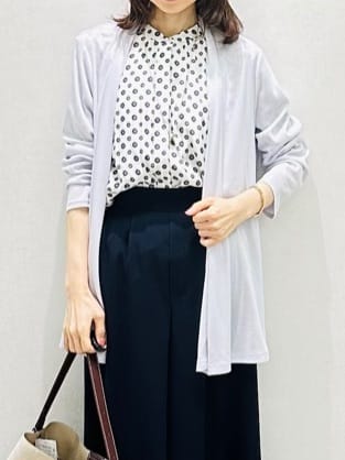 Miwaさんの「UNTITLED｜◆【接触冷感/UV機能/遮熱】ジャージカーディガン」を使ったコーディネート