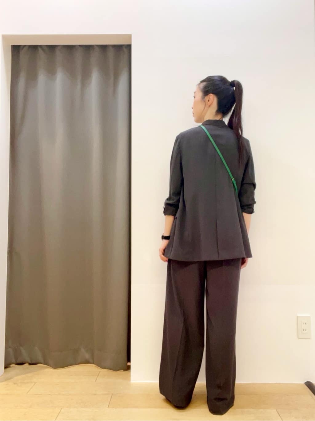 yukoさんの「INDIVI｜【軽く羽織れる！】ダブルジャケット」を使ったコーディネート