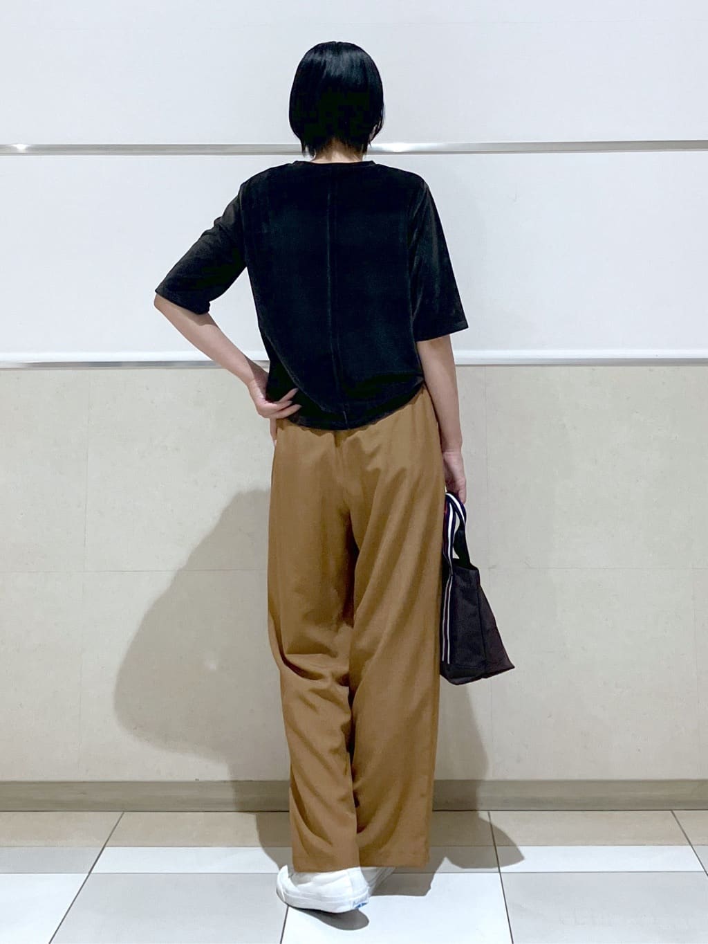 eriko さんの「Dessin｜【洗える】シアーベロアトップス」を使ったコーディネート