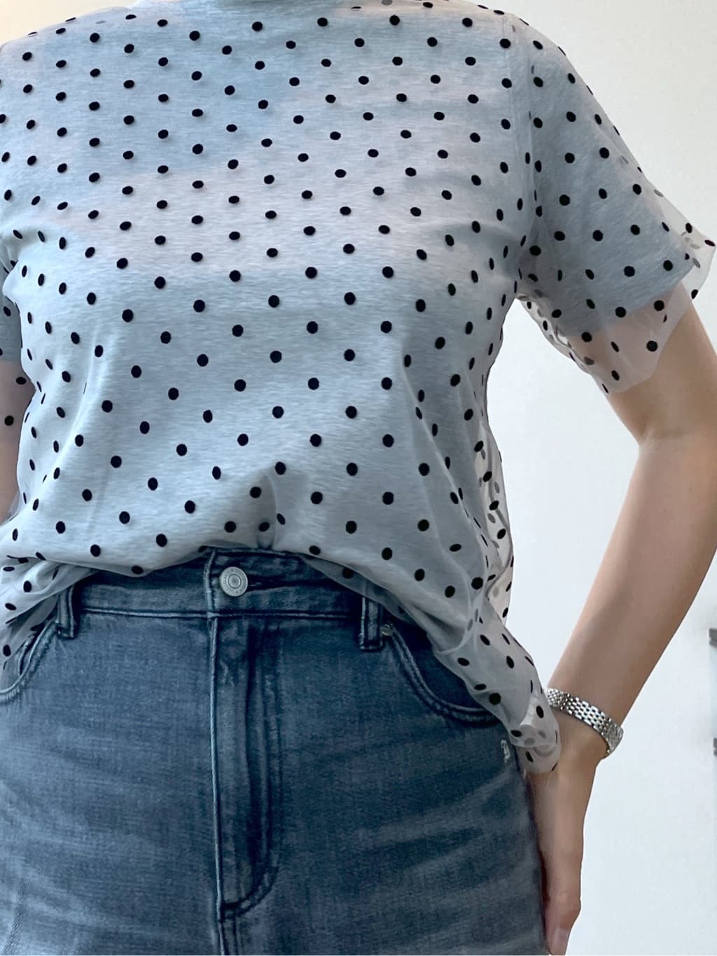 Soeさんの「DRESSTERIOR｜ヴィンテージ加工ワイドデニムパンツ」を使ったコーディネート