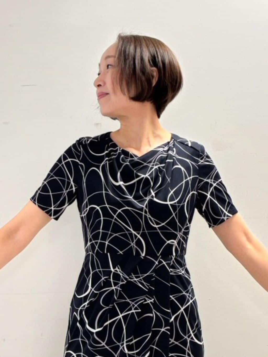 keikoさんの「COUP DE CHANCE｜3WAYトート／オン・オフ使えるトート」を使ったコーディネート