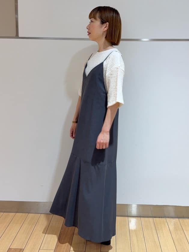 あやさんの「UNTITLED｜【五分袖/ジャージトップス】スラブカールマイヤープルオーバー」を使ったコーディネート