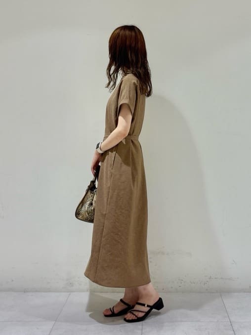kyokaさんの「UNTITLED｜【UV/はっ水】リラククールワンピース」を使ったコーディネート