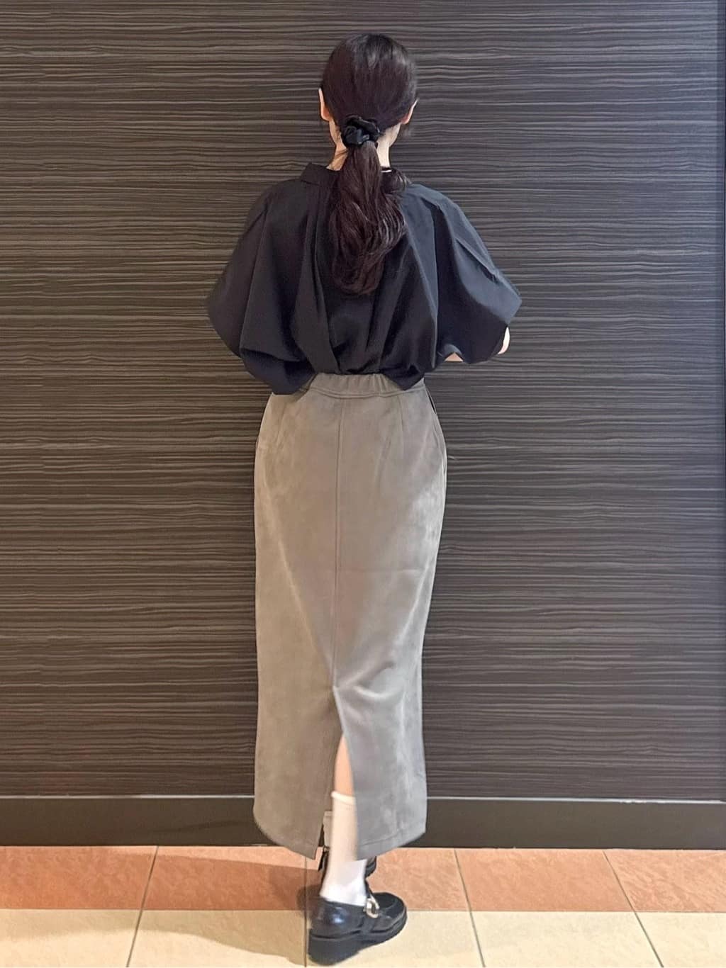 ぞうげさんの「OPAQUE.CLIP｜《andGIRL掲載》リラクシーシャツ【洗濯機洗い可】」を使ったコーディネート