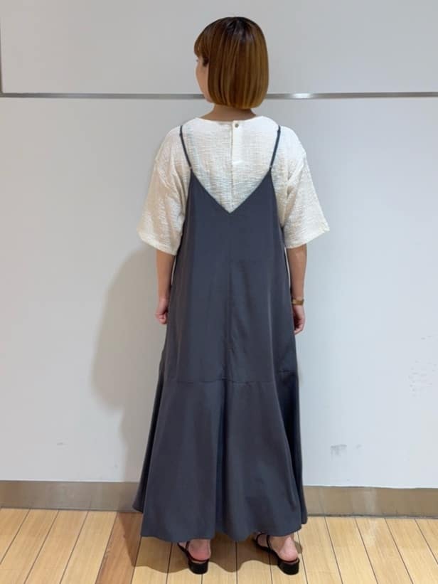 あやさんの「UNTITLED｜【五分袖/ジャージトップス】スラブカールマイヤープルオーバー」を使ったコーディネート