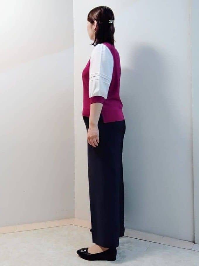 エリさんの「Reflect｜【透けない】フルレングスワイドストレートパンツ」を使ったコーディネート