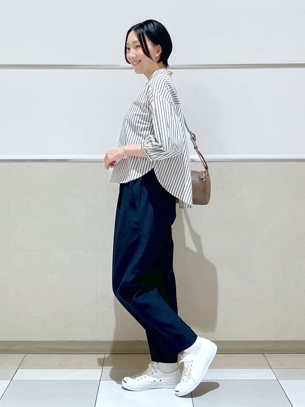 eriko さんの「Dessin｜【セットアップ可/洗える】スティックパンツ」を使ったコーディネート