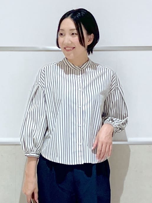 eriko さんの「Dessin｜【セットアップ可/洗える】スティックパンツ」を使ったコーディネート