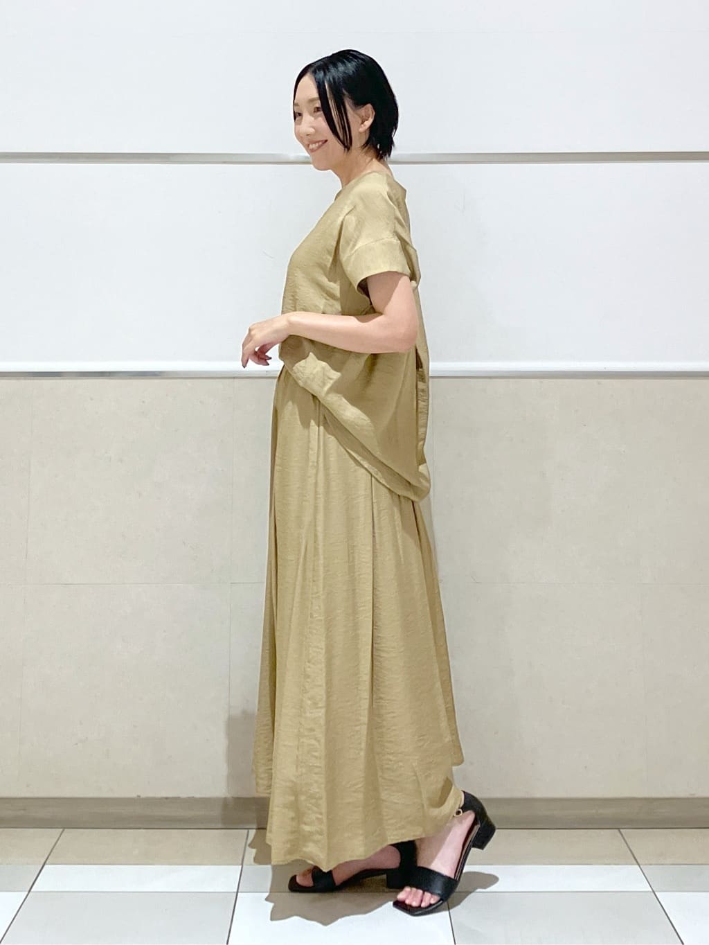 eriko さんの「Dessin｜【セットアップ可】2WAYネックスキッパーブラウス」を使ったコーディネート