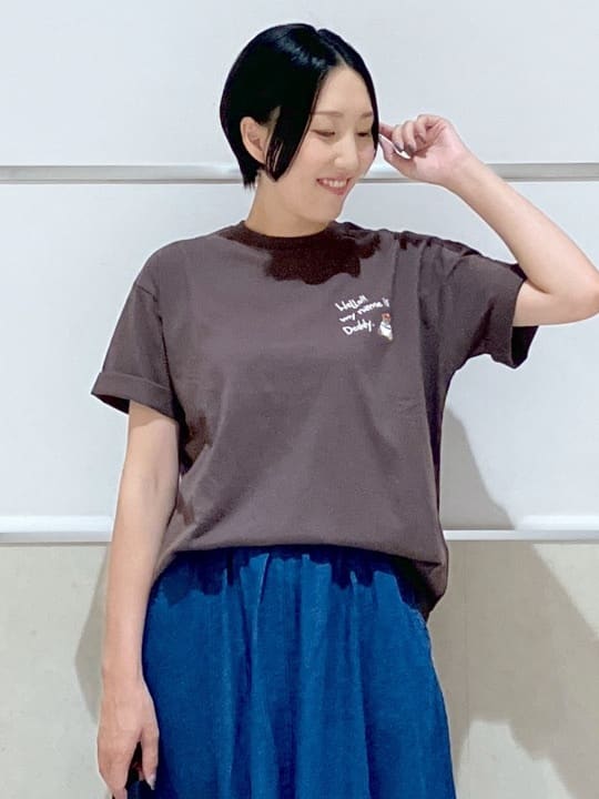 eriko さんの「Dessin｜【洗える】シアーオンブレーチェックシャツ」を使ったコーディネート