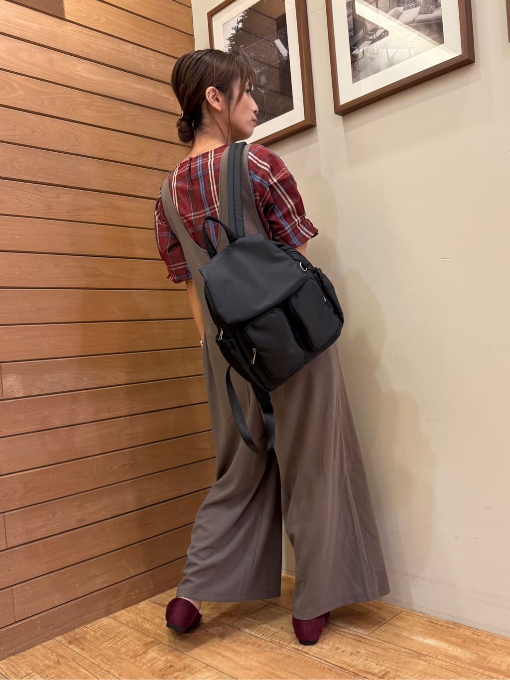 MINMINさんの「SHOO･LA･RUE｜【S-LL/5分袖】お袖タックできれいに魅せる 大人のチェックブラウス」を使ったコーディネート