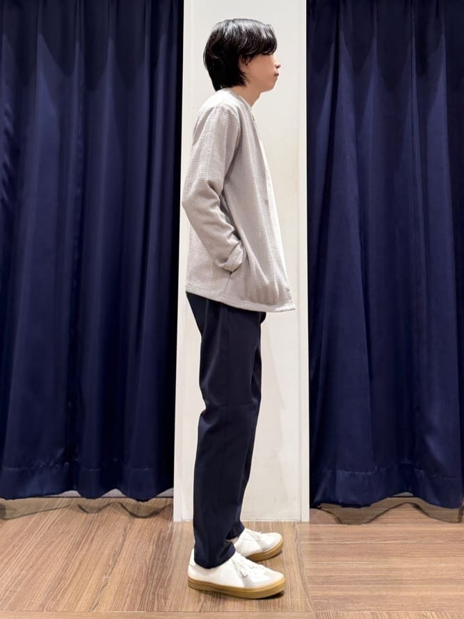 Tightさんの「THE SHOP TK｜【セットでお買い得！！】長袖カーディガン＋半袖Tシャツ　洗濯機OK/吸水速乾(Tシャツのみ)」を使ったコーディネート
