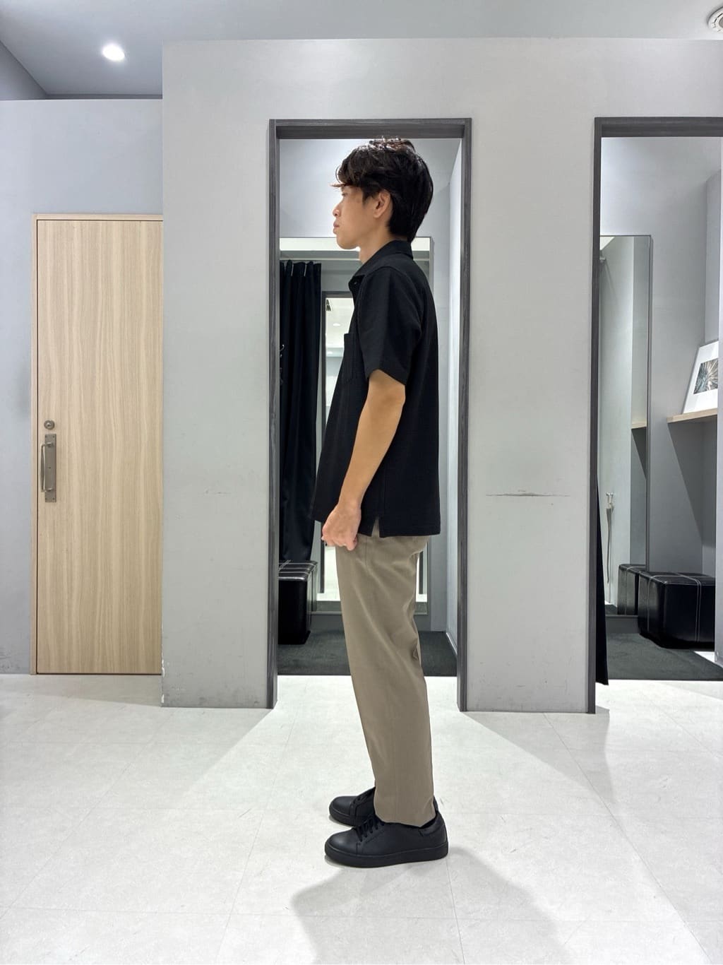 わいずみさんの「TAKEO KIKUCHI｜【COOL CITY WEAR】アーバンクール ジャケット /接触冷感・吸水速乾」を使ったコーディネート