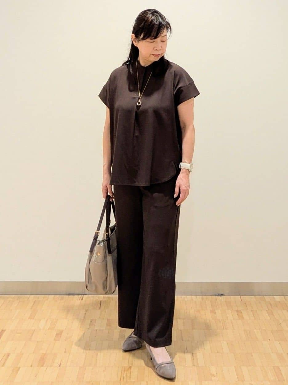 なおさんの「Reflect｜【至福の履き心地】&rsquo;25秋冬 やみつきパンプス」を使ったコーディネート