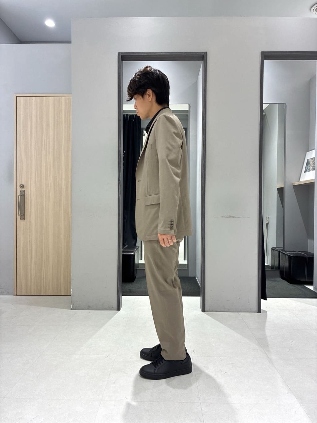 わいずみさんの「TAKEO KIKUCHI｜【COOL CITY WEAR】アーバンクール ジャケット /接触冷感・吸水速乾」を使ったコーディネート