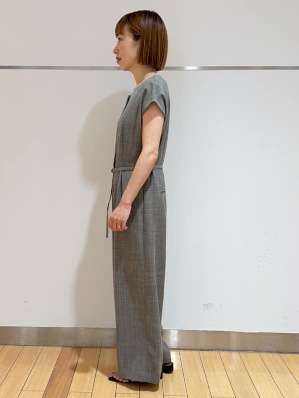 あやさんの「UNTITLED｜【接触冷感/オールインワン/洗える】梳毛調合繊コンビネゾン」を使ったコーディネート
