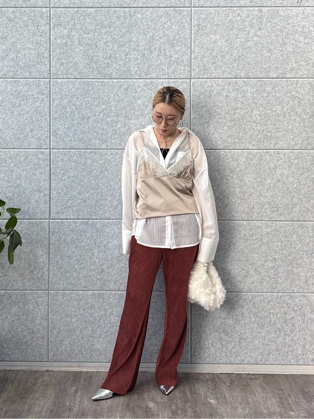 kotakiさんの「INDIVI｜キャミセットカットソー」を使ったコーディネート