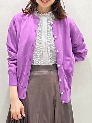 Miwaさんの「UNTITLED｜フープトップネックレス」を使ったコーディネート