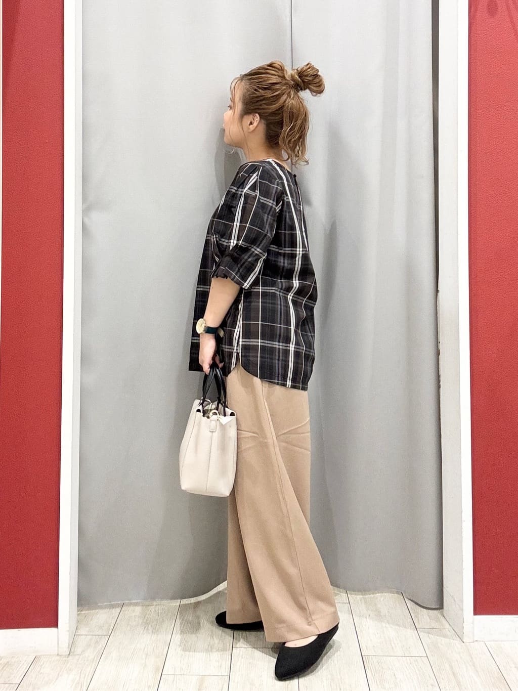 shioさんの「SHOO･LA･RUE｜ラクチン フラットパンプス」を使ったコーディネート