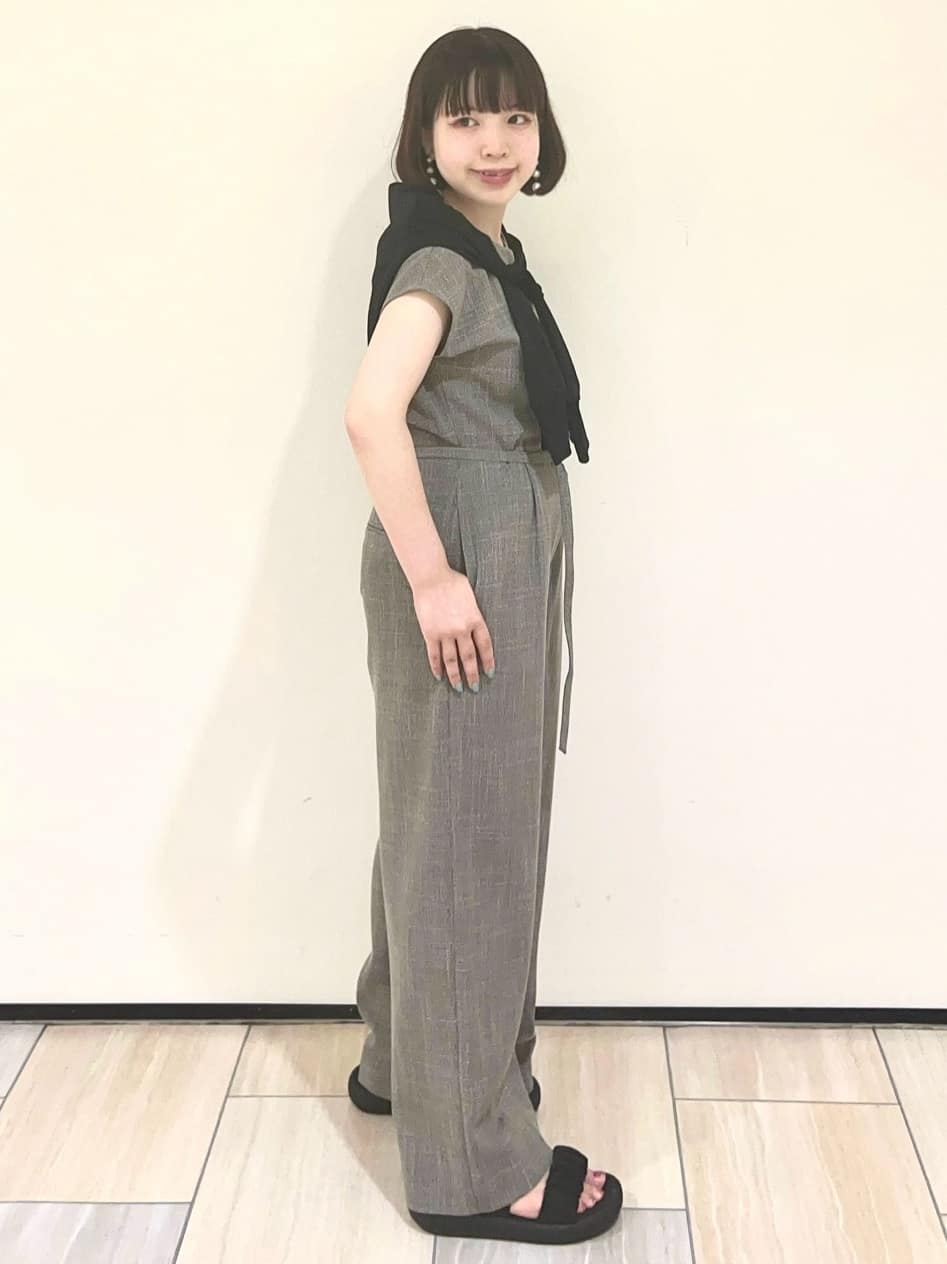 Mitsukiさんの「UNTITLED｜【接触冷感/オールインワン/洗える】梳毛調合繊コンビネゾン」を使ったコーディネート