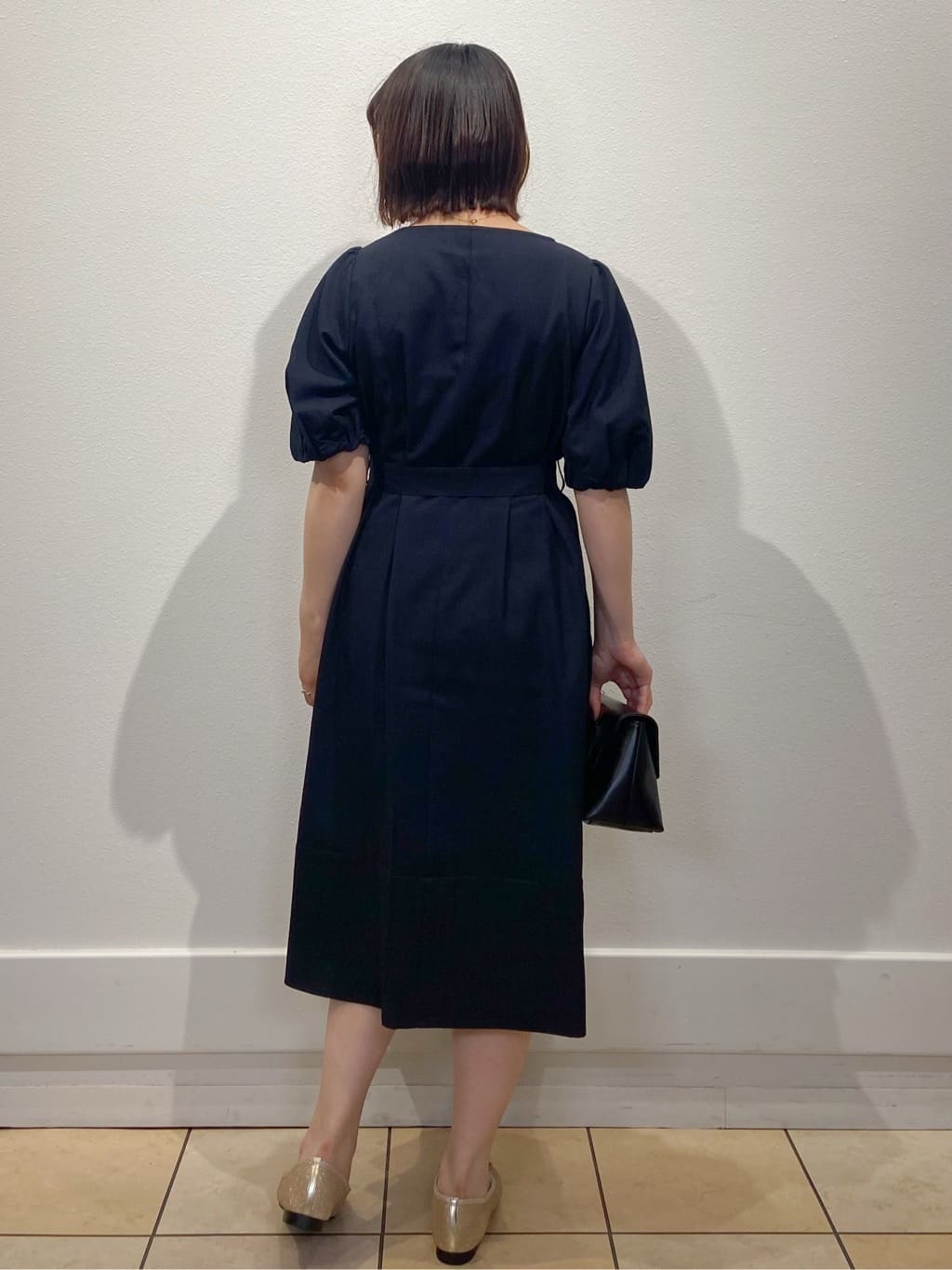 kimiさんの「index｜タックパフスリーブワンピース【洗濯機洗い可／イージーアイロン】」を使ったコーディネート
