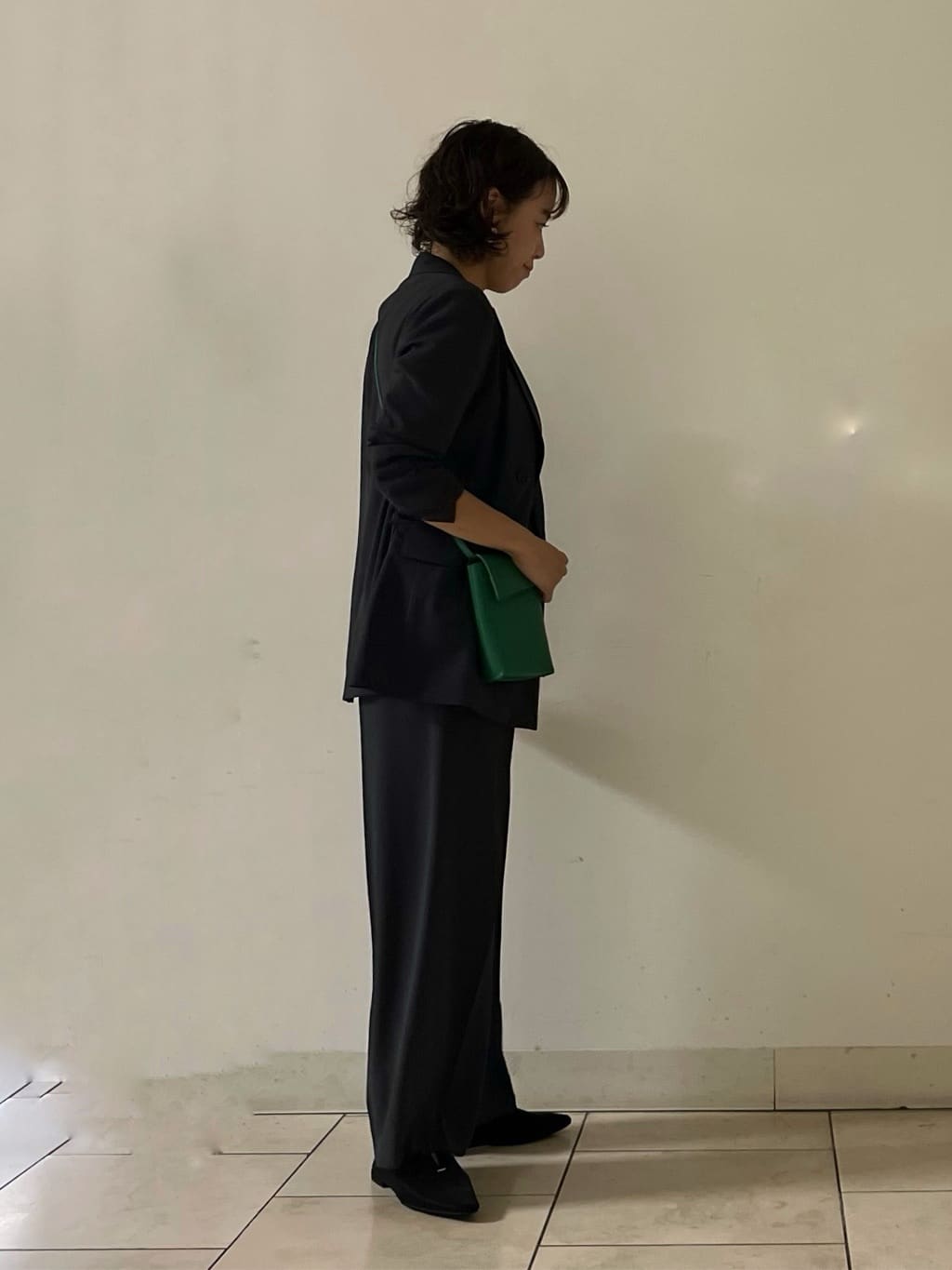 mihoさんの「INDIVI｜【軽く羽織れる！】ダブルジャケット」を使ったコーディネート
