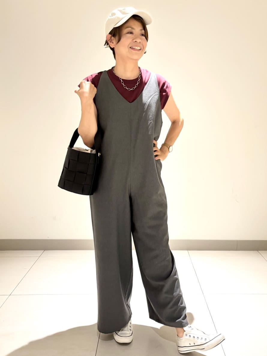 Haruさんの「Dessin｜【洗える】ストレッチオールインワン」を使ったコーディネート
