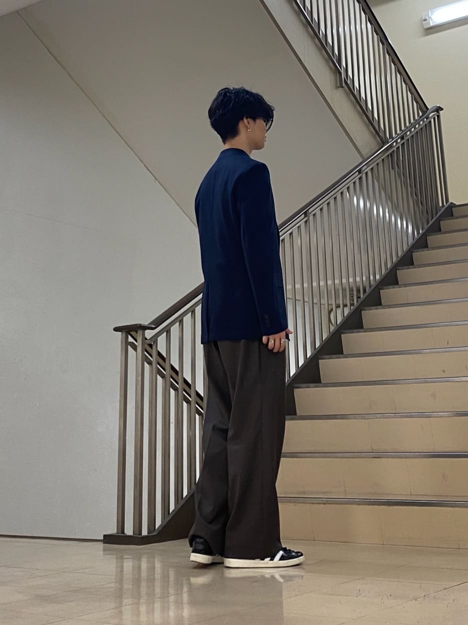 キムラさんの「TAKEO KIKUCHI｜ピンジャージ 千鳥 ジャケット」を使ったコーディネート
