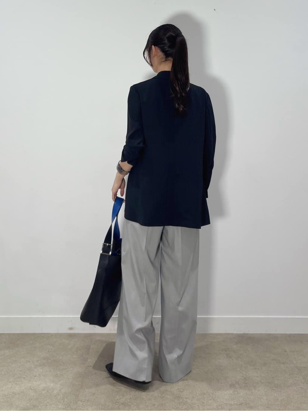 ibukiさんの「INDIVI｜【軽く羽織れる！】ダブルジャケット」を使ったコーディネート