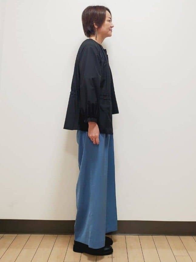 yuuさんの「Reflect｜【パンツにもスカートにも合わせやすい◎】ライティブルゾン」を使ったコーディネート