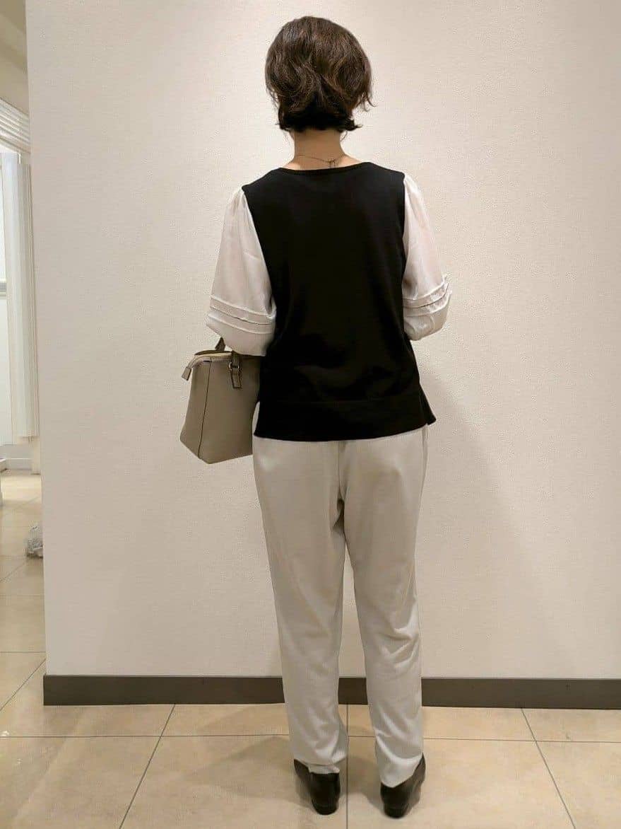 Rumiさんの「Reflect｜【軽い着心地】メッシュツイードジャケット」を使ったコーディネート